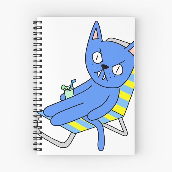 Item preview, Copy of Copy of mean cat beach chair designed and sold by motherbrainart.