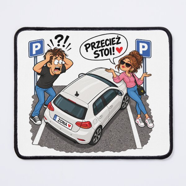 Item preview, Przecież Stoi – Humor Damsko-Męski designed and sold by PRINTIONAL.