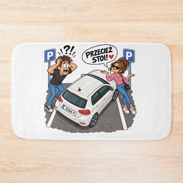 Item preview, Przecież Stoi – Humor Damsko-Męski designed and sold by PRINTIONAL.