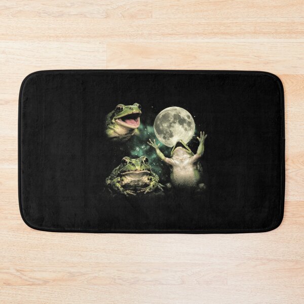 Item preview, Vintage 90s Three Frogs Howling at The Moon 3 Frog Moon designed and sold by LASTIQUE-dd.