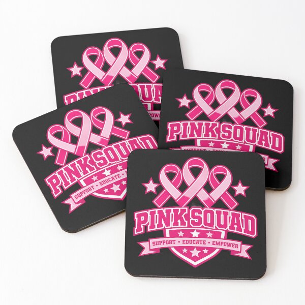 Item preview, Pink Squad Breast Cancer Awareness Support Empower Pink Ribbon designed and sold by Uglyandcute.