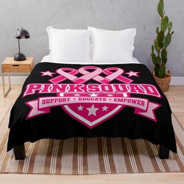 Item preview, Pink Squad Breast Cancer Awareness Support Empower Pink Ribbon designed and sold by Uglyandcute.