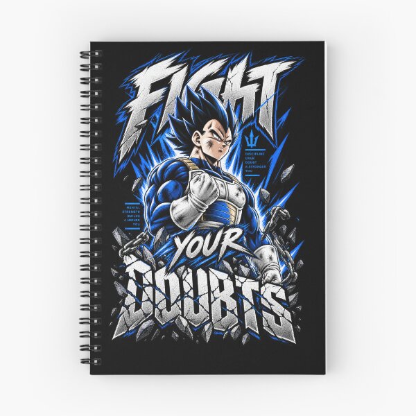 Item preview, Fight Your doubts– Anime Motivational Warrior Design designed and sold by ArtisticHeart21.