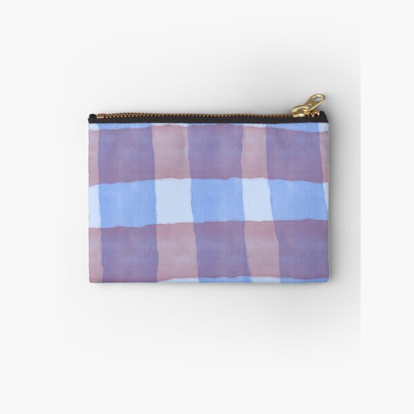 Item preview, Pastel Blue and Dusty Rose Watercolor Plaid Pattern - Soft Gingham Grid designed and sold by Caterina@.