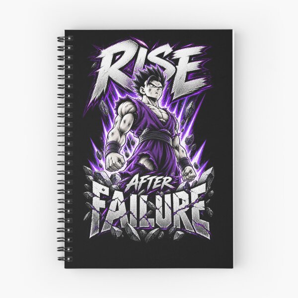 Item preview, Rise After Failure – Anime Motivation Warrior Design designed and sold by ArtisticHeart21.