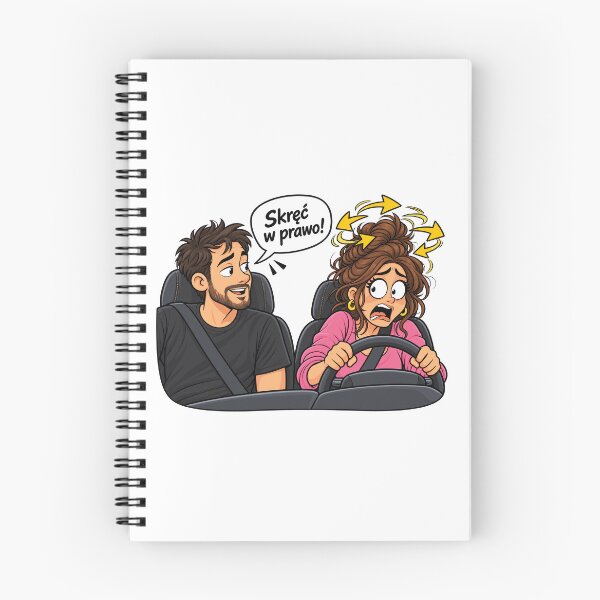 Item preview, Skręć W Prawo – Humor Damsko-Męski designed and sold by PRINTIONAL.