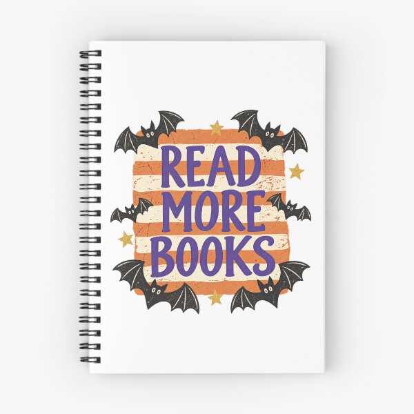 Item preview, Read More Books Halloween Book Lover Spooky Bat designed and sold by LASTIQUE-dd.