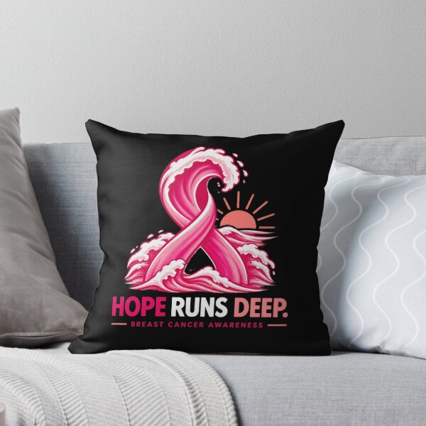 Item preview, Hope Runs Deep Breast Cancer Awareness Pink Ribbon  designed and sold by Uglyandcute.