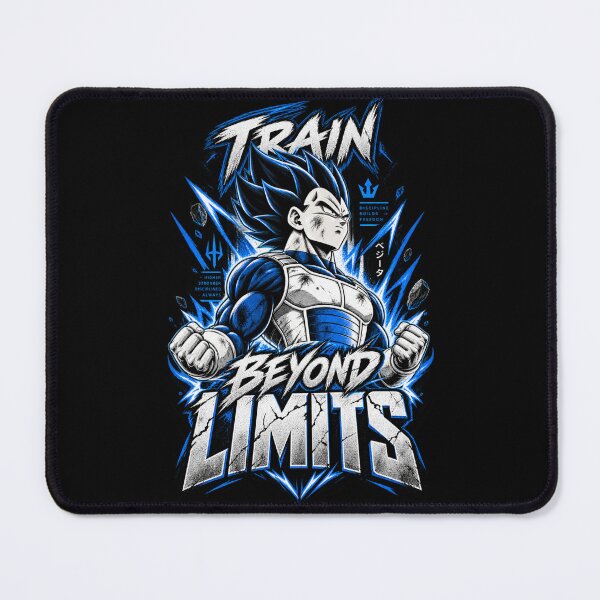Item preview, Train Beyond Limits – Anime Warrior Motivation Design designed and sold by ArtisticHeart21.