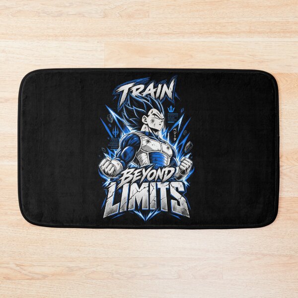 Item preview, Train Beyond Limits – Anime Warrior Motivation Design designed and sold by ArtisticHeart21.