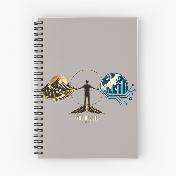 Item preview, You Decide – Human, Nature and Technology designed and sold by WakeUpByLP.