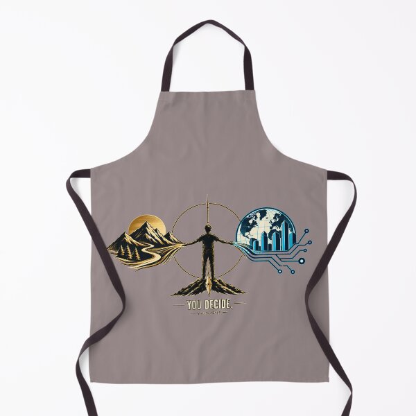 Item preview, You Decide – Human, Nature and Technology designed and sold by WakeUpByLP.