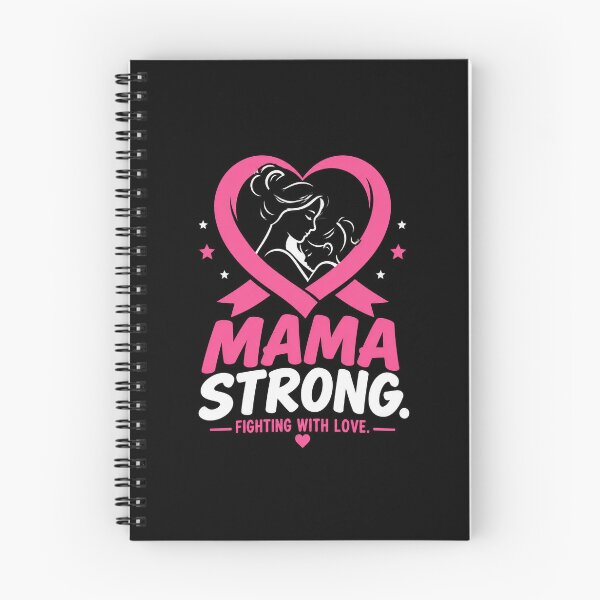 Item preview, Mama Strong Breast Cancer Awareness Pink Ribbon Mom designed and sold by Uglyandcute.