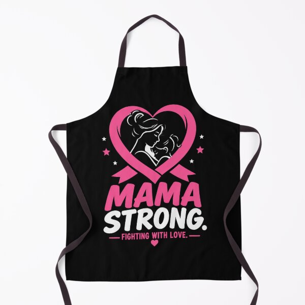 Item preview, Mama Strong Breast Cancer Awareness Pink Ribbon Mom designed and sold by Uglyandcute.