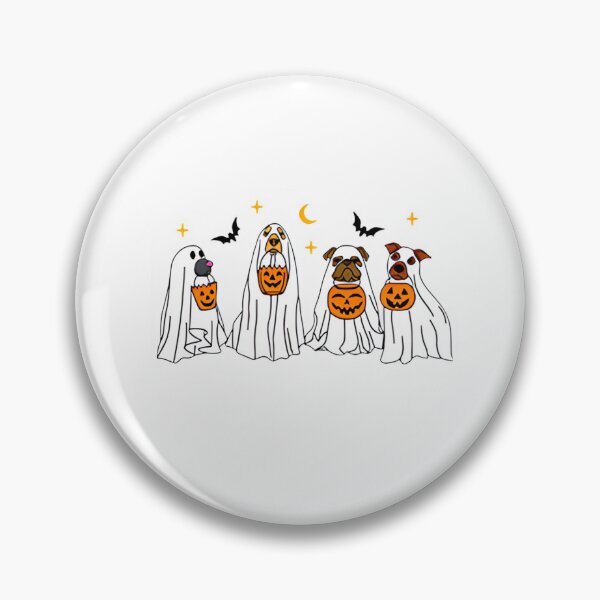 Item preview, Halloween Dog Ghost Pumpkin Trick Or Treat designed and sold by LASTIQUE-dd.
