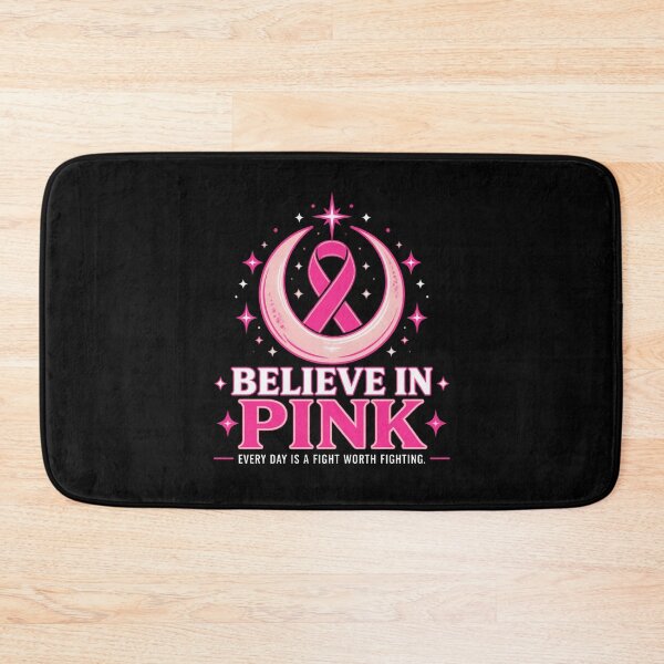 Item preview, Believe in Pink Breast Cancer Awareness Pink Ribbon designed and sold by Uglyandcute.