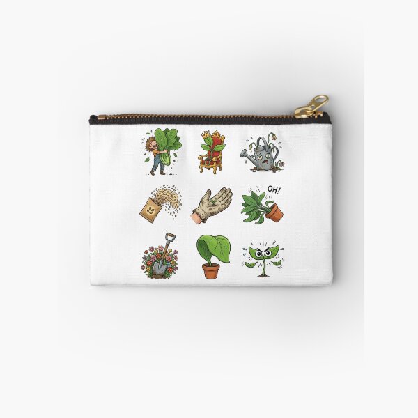 Item preview, Dramatic Plant Parent Emotions Funny Garden Sticker Pack designed and sold by mood-draftsman.