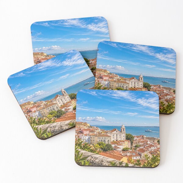 Item preview, Lisbon River Landscape – Scenic View of the Tagus River and City Skyline designed and sold by MetaModel Editions.