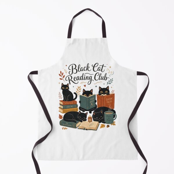 Item preview, Black Cat Book Lover Fall designed and sold by ice-apparel.