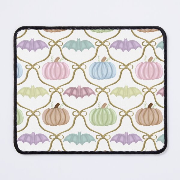 Item preview, Pastel Halloween Collection with Gold Ribbon- Pumpkins, and Bats Design designed and sold by Purposely Designed.