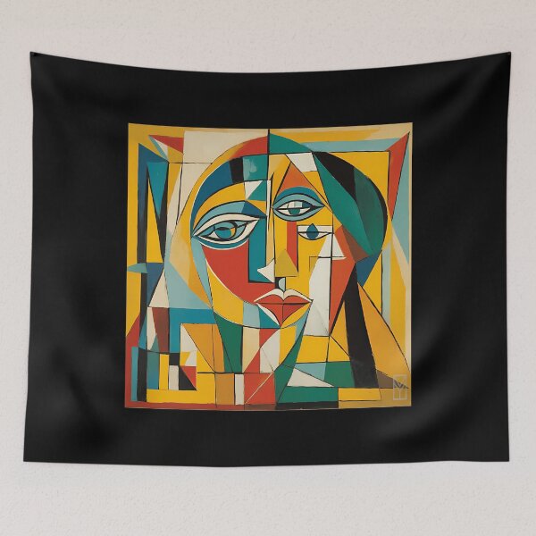Item preview, Cubist Elegance designed and sold by MrsHallatHome.