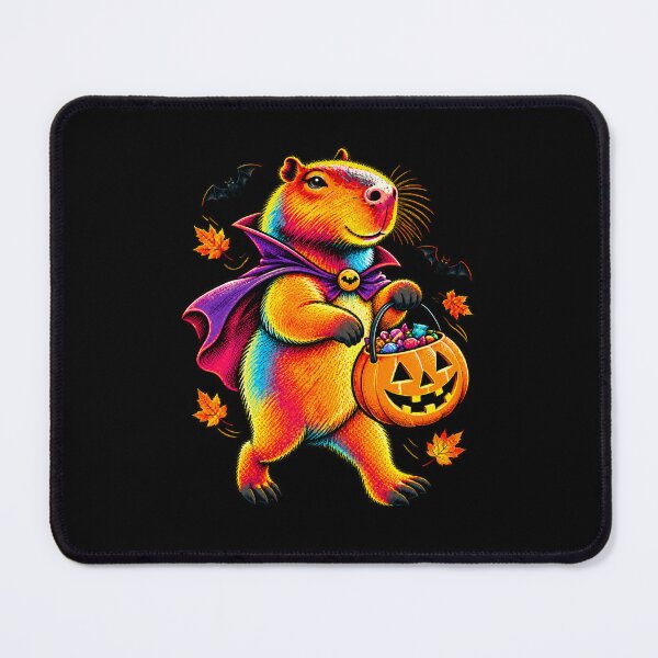 Item preview, Halloween Capybara Cute Pumpkin Animal Design designed and sold by JesterKrewArt.