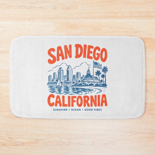 Item preview, San Diego Retro City designed and sold by HowToCanadian.