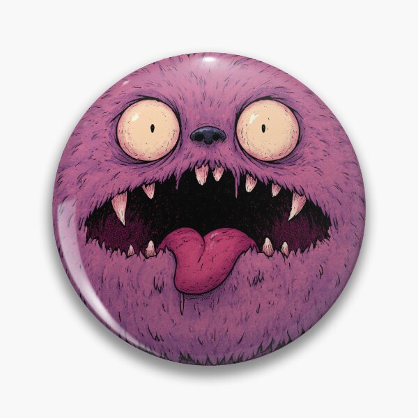 Item preview, Pink Furry Monster Graphic designed and sold by folskullyz.