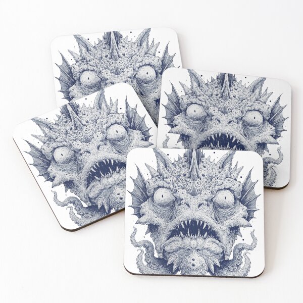 Item preview, Deep Sea Monster Graphic designed and sold by folskullyz.