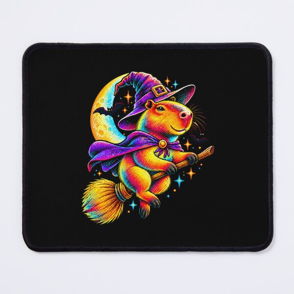 Item preview, Witch Capybara Cute Halloween Animal Design designed and sold by JesterKrewArt.