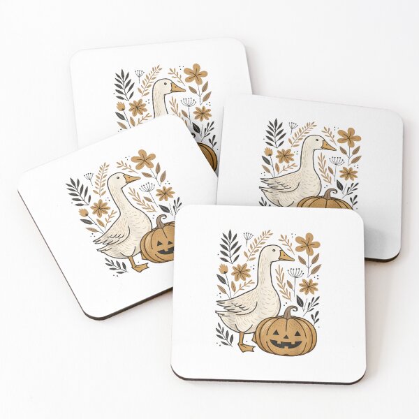 Item preview, Halloween Goose Floral Goose Fall designed and sold by LASTIQUE-dd.
