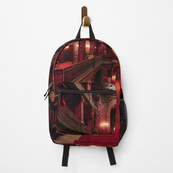Item preview, Gothic Victorian Mansion Grand Staircase Dark Academia Interior designed and sold by IRON SIREN.
