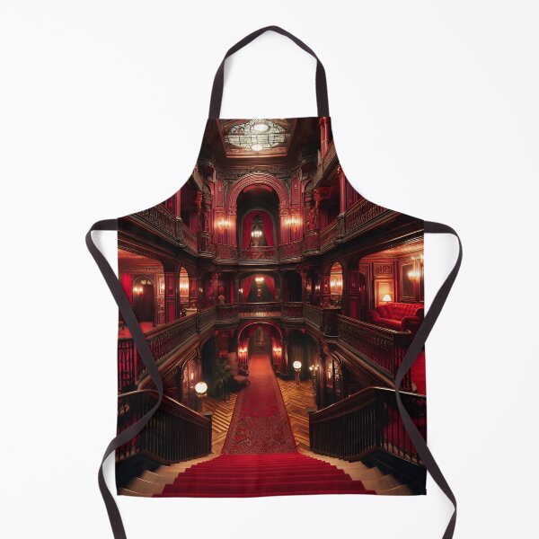 Item preview, Gothic Victorian Mansion Grand Staircase Dark Academia Interior designed and sold by IRON SIREN.