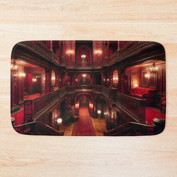 Item preview, Gothic Victorian Mansion Grand Staircase Dark Academia Interior designed and sold by IRON SIREN.