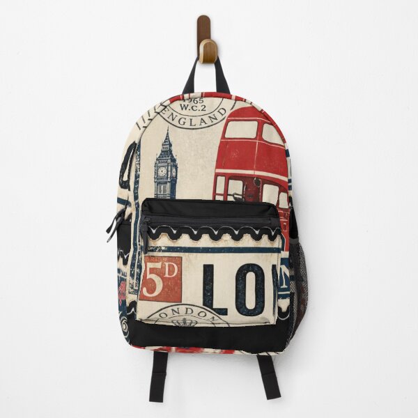 Item preview, Vintage London Red Bus Postage Stamp designed and sold by MargaretPolanco.