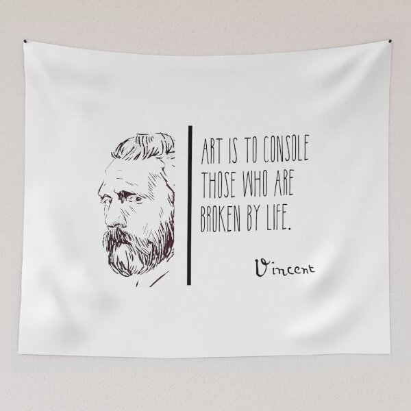 Item preview, Famous Quote From Vincent designed and sold by MrsHallatHome.