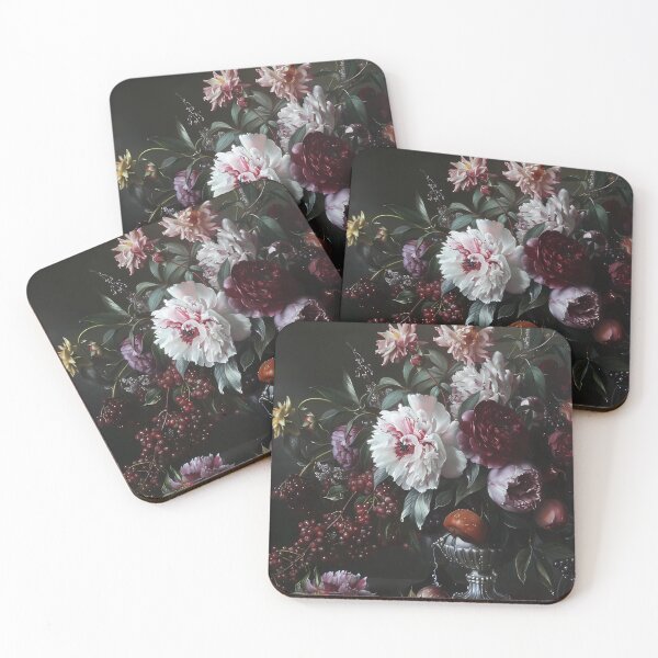 Item preview, Opulent Floral Still Lifes – Dark Romantic Vintage Wall Art designed and sold by Artdavesalzburg.