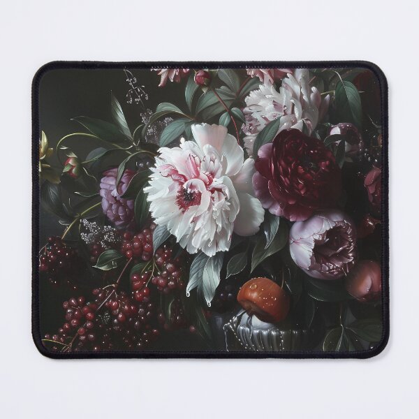 Item preview, Opulent Floral Still Lifes – Dark Romantic Vintage Wall Art designed and sold by Artdavesalzburg.