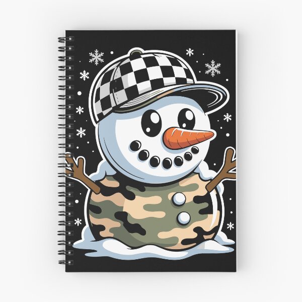 Item preview, Camo Snowman Ball Cap Winter Snow Christmas designed and sold by Teecoolus.