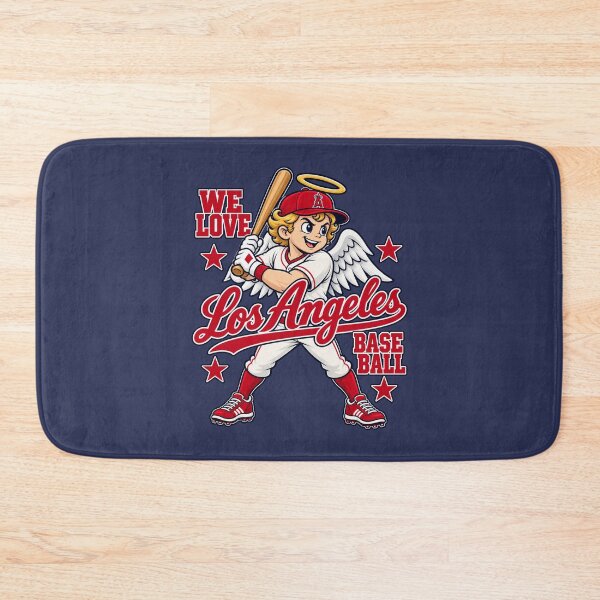 Item preview, We Love Los Angeles Baseball Angel designed and sold by GhostDawgs.