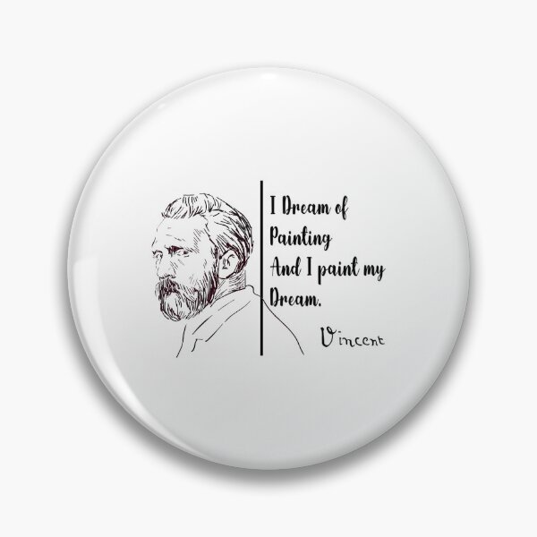 Item preview, Famous Quote From Vincent designed and sold by MrsHallatHome.