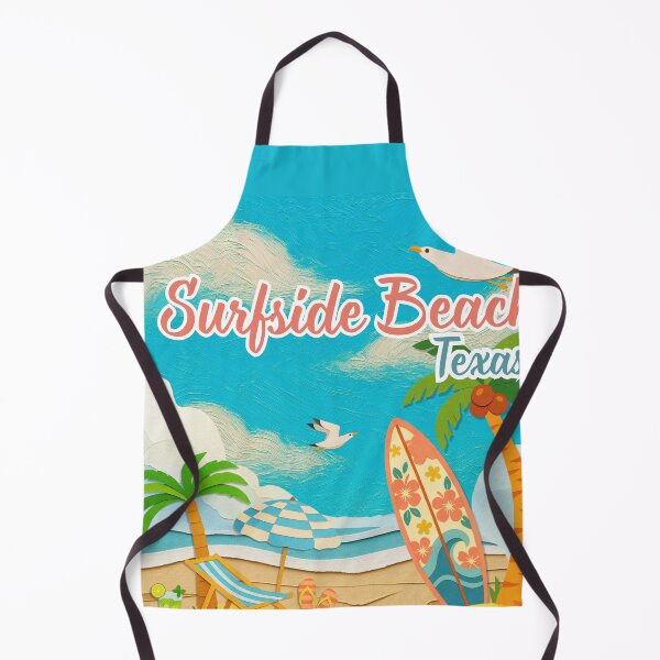Item preview, Surfside Beach Texas Painted Paper Craft Beach Art Surf Design designed and sold by DonnaRaine.
