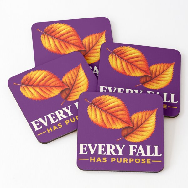 Item preview, Every Fall Has Purpose Autumn Leaves Motivational Art designed and sold by Be-You-Vibes.