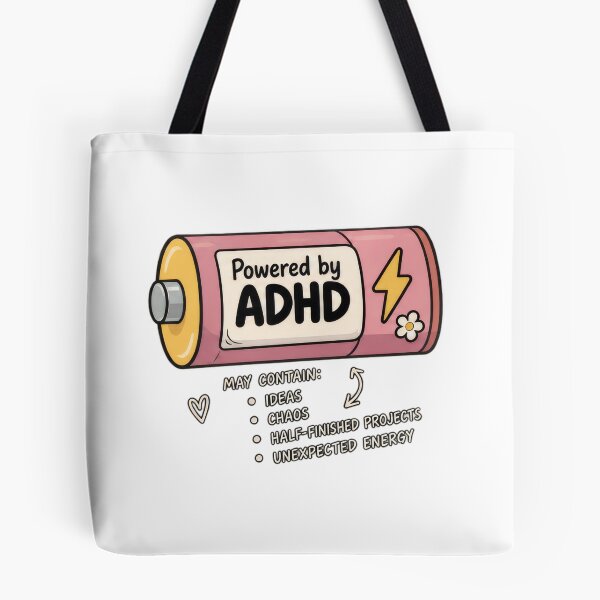 Item preview, Powered by ADHD designed and sold by H-Tsvetkova.