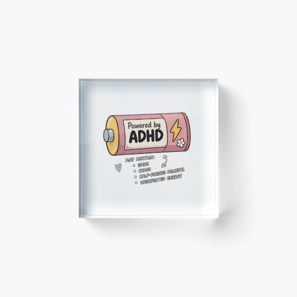 Item preview, Powered by ADHD designed and sold by H-Tsvetkova.