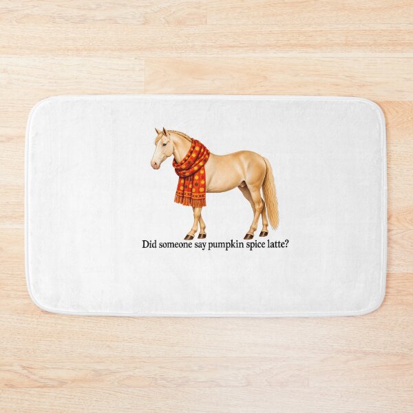 Item preview, Did Someone Say Pumpkin Spice Latte Horse designed and sold by LASTIQUE-dd.
