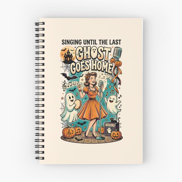 Item preview, Singing until the last ghost goes home - Halloween for singers designed and sold by ParadoxParadox.