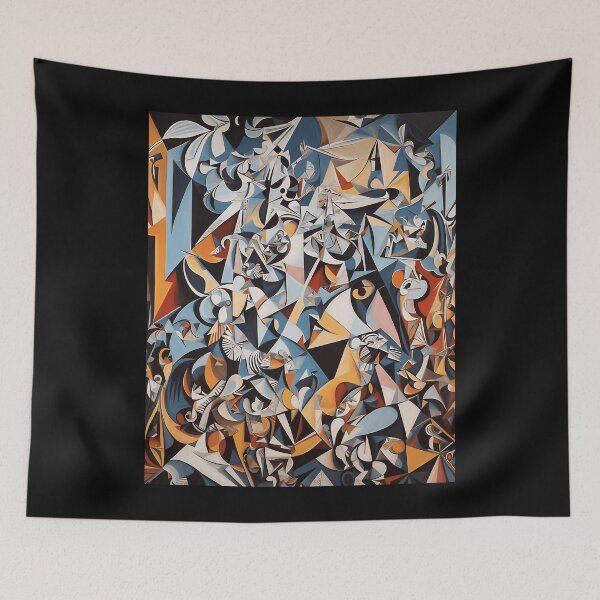 Item preview, Guernica - Fractalized C designed and sold by MrsHallatHome.