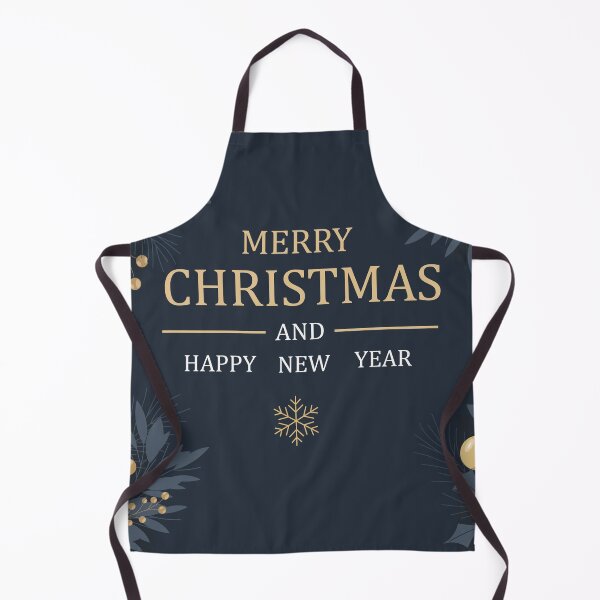 Item preview, Merry Christmas and Happy New Year Elegant Navy Gold Greeting Card with Floral Frame designed and sold by DoveArtDesigns.