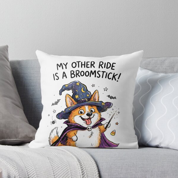 Item preview, Cute Wizard Corgi Halloween Costume Illustration designed and sold by SayMaria.